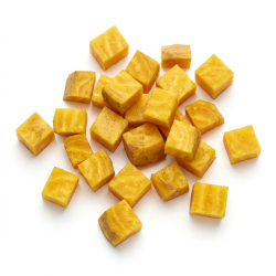 Betterave jaune pelée cube...