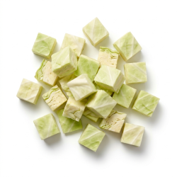 Chou blanc en cube 20mm
