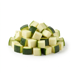 Courgette cube 10 mm