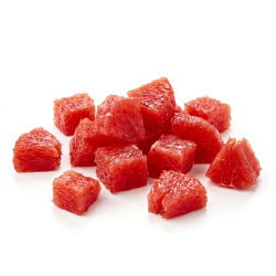 Grapefruit rouge cube 20mm