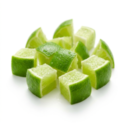 Limes en cube avec peau...