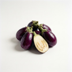 Mini-aubergine noire (sur...