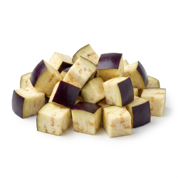 Aubergine cube 20mm