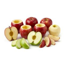 Pomme gala avec peau évidée