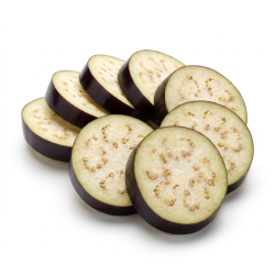 Aubergine rondelle 10mm