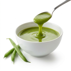 Purée de haricots très fine...