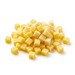 Brunoise de carottes jaunes...
