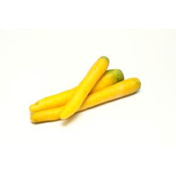Carotte jaune pelée